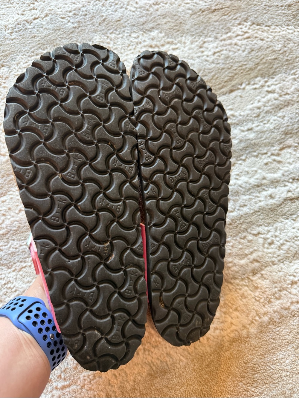 Birkenstock Gizeh Classic Pink Women's Thong Sandals Sz 40 - Picture 4 of 4
